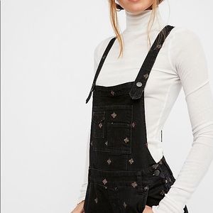 We The Free/Free People Embroidered Denim Overall
